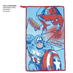 Ensemble de Toilette pour Enfant de Voyage The Avengers Bleu 23 x 15 x 8 cm 4 Pièces