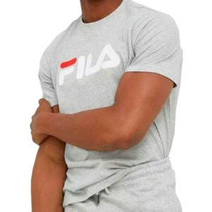 Men’s Short Sleeve T-Shirt Fila Bellano FAU0067 80000 Grey