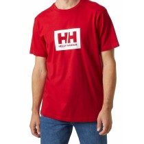 Men’s Short Sleeve T-Shirt HH BOX T Helly Hansen 53285 162 Red