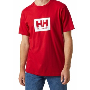 Herren Kurzarm-T-Shirt HH BOX T Helly Hansen 53285 162 Rot