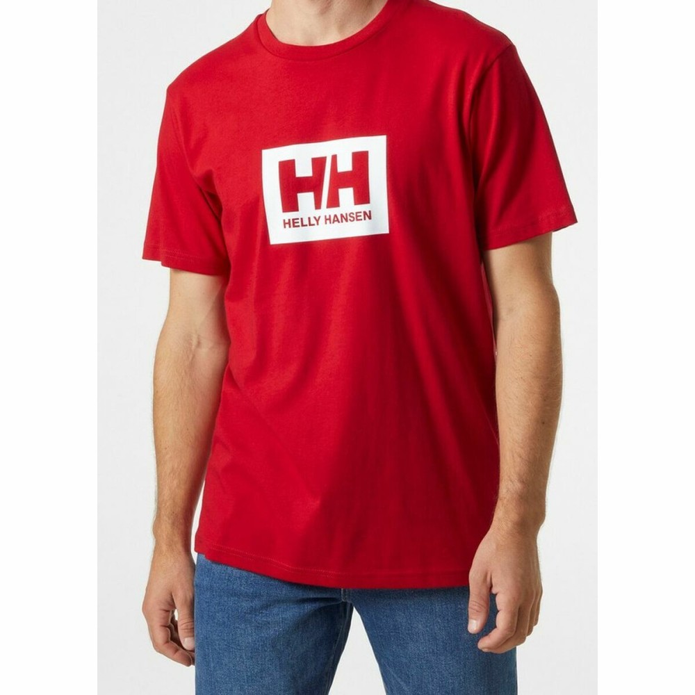 Men’s Short Sleeve T-Shirt HH BOX T Helly Hansen 53285 162 Red