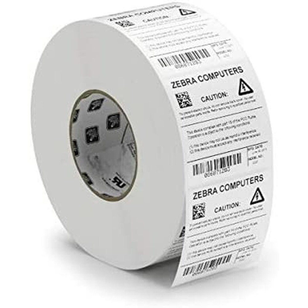 Etiquettes pour Imprimante Zebra 3012883-T Blanc Rectangulaire 25 Volets (25 Unités)