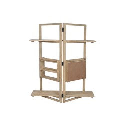 Étagère Home ESPRIT Naturel Bois de manguier Bois MDF 130 x 35 x 160 cm