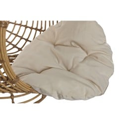 Haustierbettchen Home ESPRIT Weiß natürlich Synthetischer Rattan 60 x 58 x 58 cm