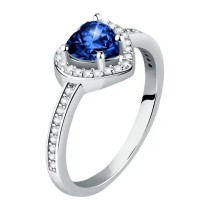 Damenring Morellato SAVB15014 Silberfarben Blau 14