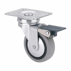 Rueda Ruedas Alex Grey Rubber Poliamix 17 kg rotary