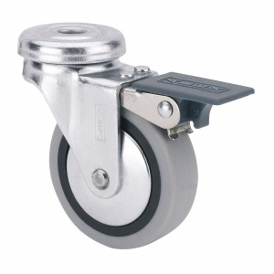 Rueda Ruedas Alex Grey Rubber Poliamix 17 kg rotary