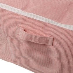 Aufbewahrungsbox Versa Corduroy 40 x 25 x 50 cm Rosa