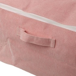 Boîte de rangement Versa Corduroy 40 x 25 x 50 cm Rose