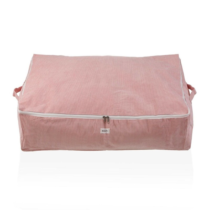 Boîte de rangement Versa Corduroy 50 x 20 x 70 cm Rose