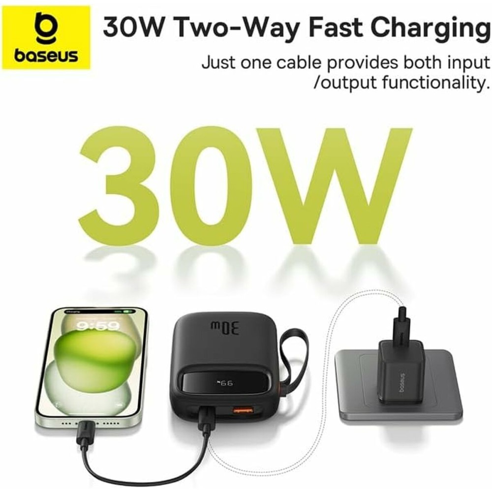 Powerbank Baseus P10055008113-00 Black 10000 mAh