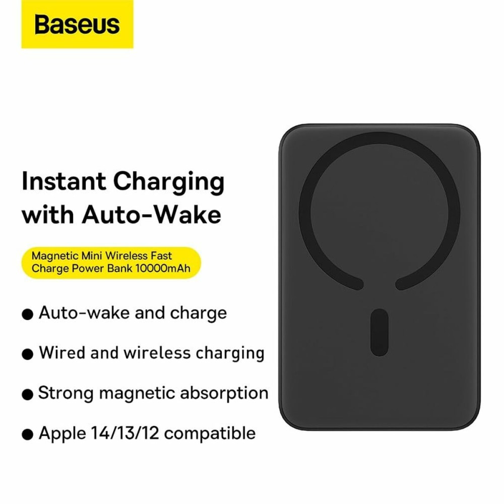 Powerbank Baseus P10059001113-00 Black 10000 mAh