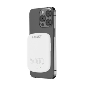 Powerbank Celly MAGPB5000PROWH Weiß 5000 mAh