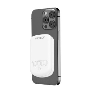 Powerbank Celly MAGPB10000PROWH White 10000 mAh
