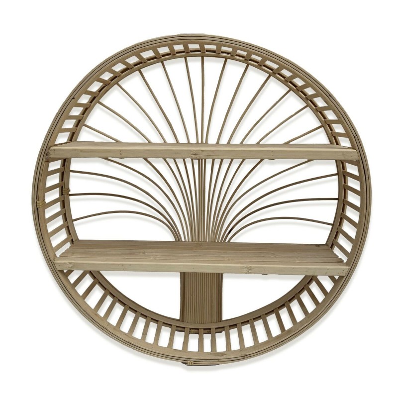 Shelves Versa Bamboo 13 x 50 x 50 cm Circular