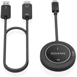 HDMI Cable Aisens ASWL-H2KC30M003-BK Black