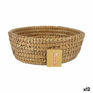 Mehrzweckkorb Privilege Korne Braun korb kreisförmig 27 x 27 x 9 cm (12 Stück)