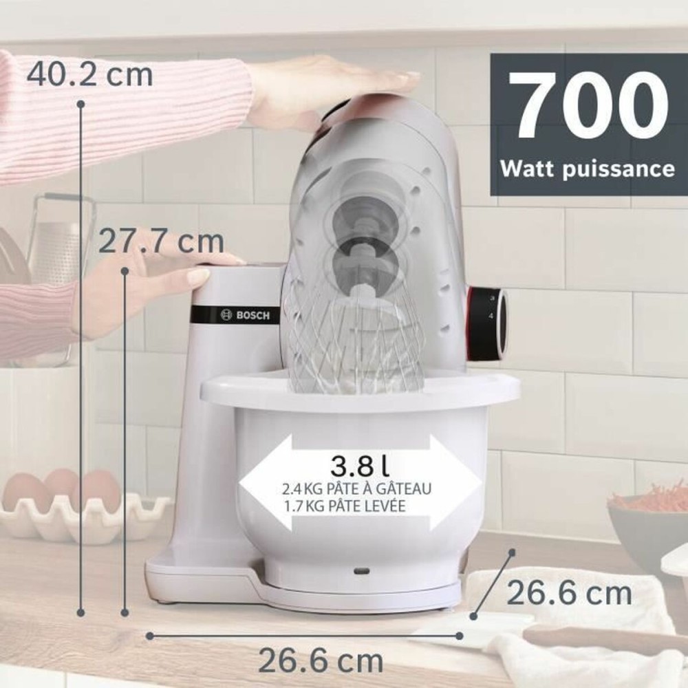 Robot culinaire BOSCH Blanc 700 W