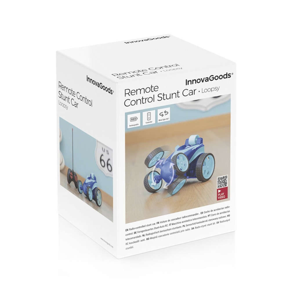 Wiederaufladbares ferngesteuertes Stuntauto Loopsy InnovaGoods