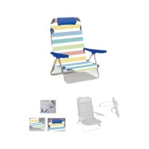 Beach Chair Yellow Blue Red Green Dark green 25 cm