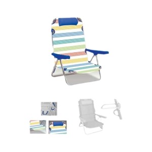Beach Chair Yellow Blue Red Green Dark green 25 cm