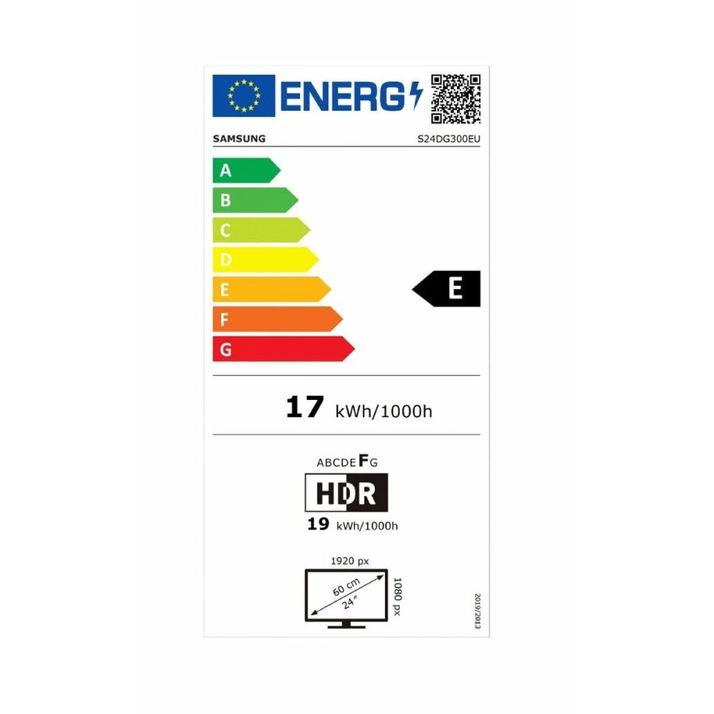 Écran Samsung LS24DG300EUXEN 24" Full HD