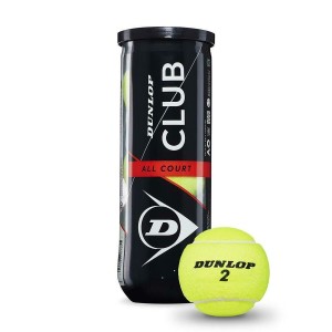 Balles de Tennis D TB CLUB AC 3 PET Dunlop 601334 Jaune