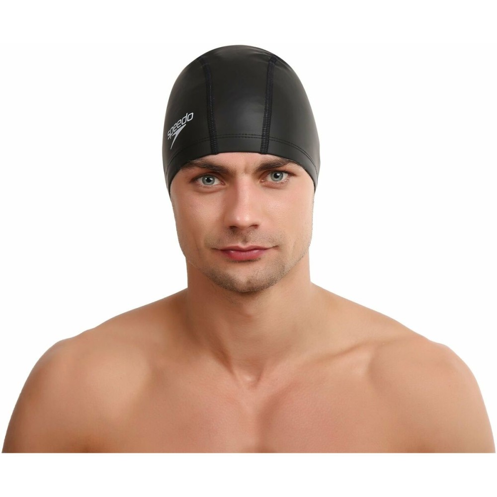 Swimming Cap Speedo PACE CAP 8-720640001 Black Silicone
