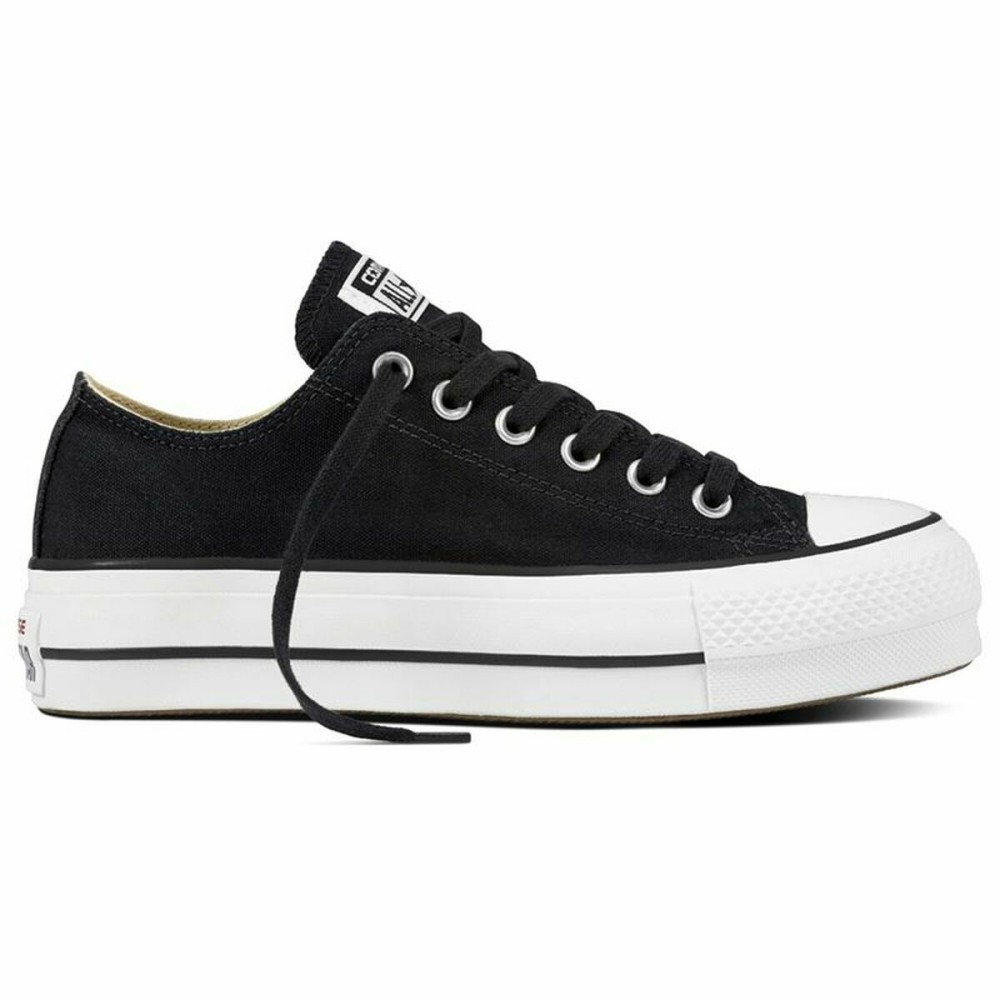 Casual Damenturnschuh Chuck Taylor All Star Platform Converse Schwarz (38)