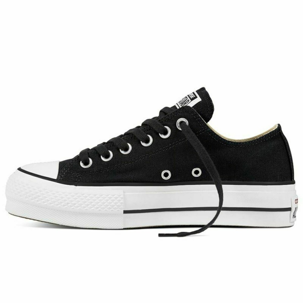 Casual Damenturnschuh Chuck Taylor All Star Platform Converse Schwarz (38)