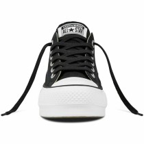 Baskets Casual pour Femme Chuck Taylor All Star Platform Converse Noir (38)