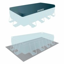 Piscine Démontable Intex Prism Frame 488 x 244 x 107 cm 10.874 l Gris