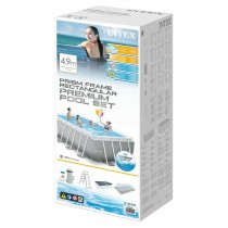 Piscine Démontable Intex Prism Frame 488 x 244 x 107 cm 10.874 l Gris