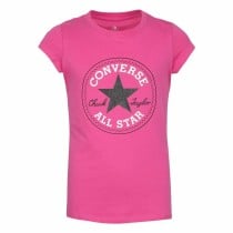 Child's Short Sleeve T-Shirt Converse Pink