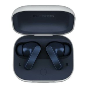 Écouteurs in Ear Bluetooth Motorola Buds Bleu Blue marine