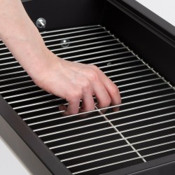 Grill Tragbarer Aktive Metall Edelstahl 91 x 71 x 33 cm