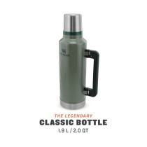 Thermosflasche Stanley 10-07934-003 grün Edelstahl 1,9 L
