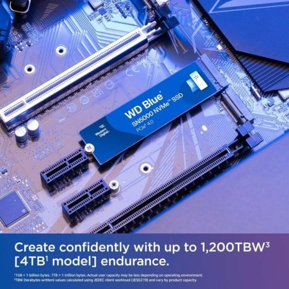 Disque dur Western Digital WDS400T4B0E 4 TB SSD