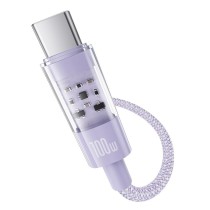 Câble USB-C vers USB-C Baseus P10373000511-01 Pourpre 2 m