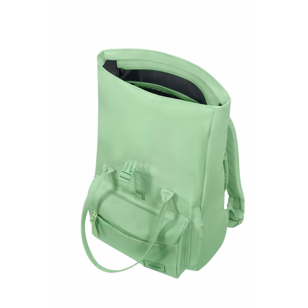 Sac à dos Casual American Tourister Urban Groove Pastels Roll Top Vert 17 L Casual (1 Pièce)