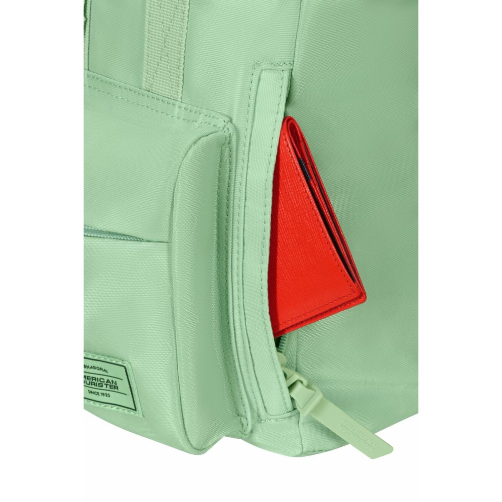 Sac à dos Casual American Tourister Urban Groove Pastels Roll Top Vert 17 L Casual (1 Pièce)