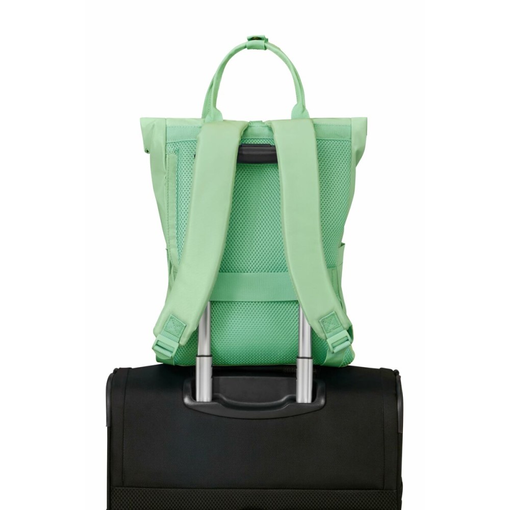 Sac à dos Casual American Tourister Urban Groove Pastels Roll Top Vert 17 L Casual (1 Pièce)
