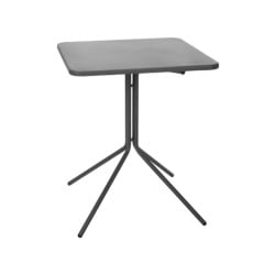 Table Klapptisch Ambiance x99001620 Dunkelgrau 58 x 58 x 70 cm