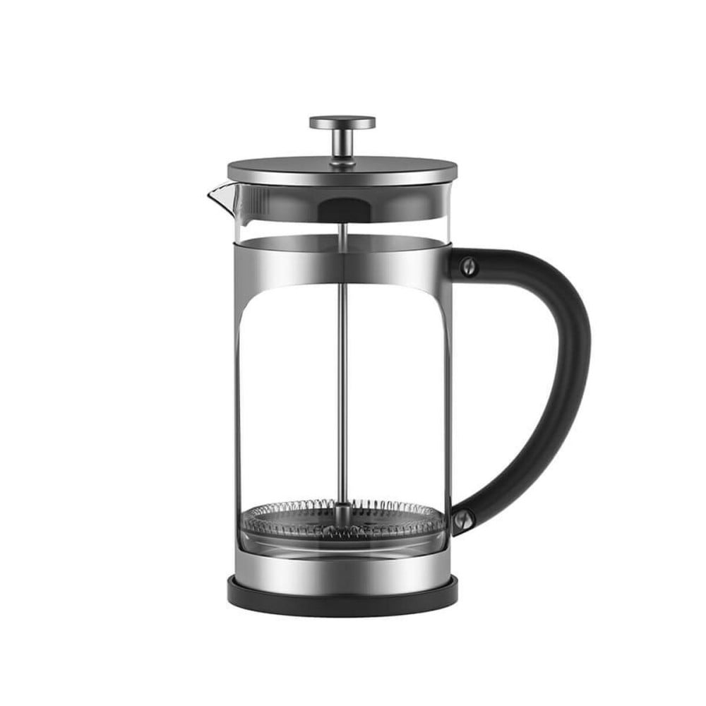 Teekanne Feel Maestro MR-1860-600 Schwarz Stahl Edelstahl Borosilikatglas 600 ml