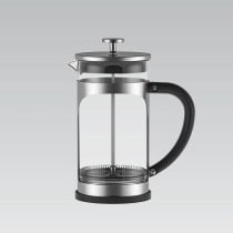 Teekanne Feel Maestro MR-1860-600 Schwarz Stahl Edelstahl Borosilikatglas 600 ml
