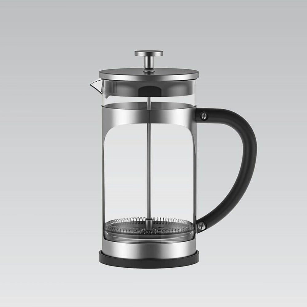 Teekanne Feel Maestro MR-1860-600 Schwarz Stahl Edelstahl Borosilikatglas 600 ml