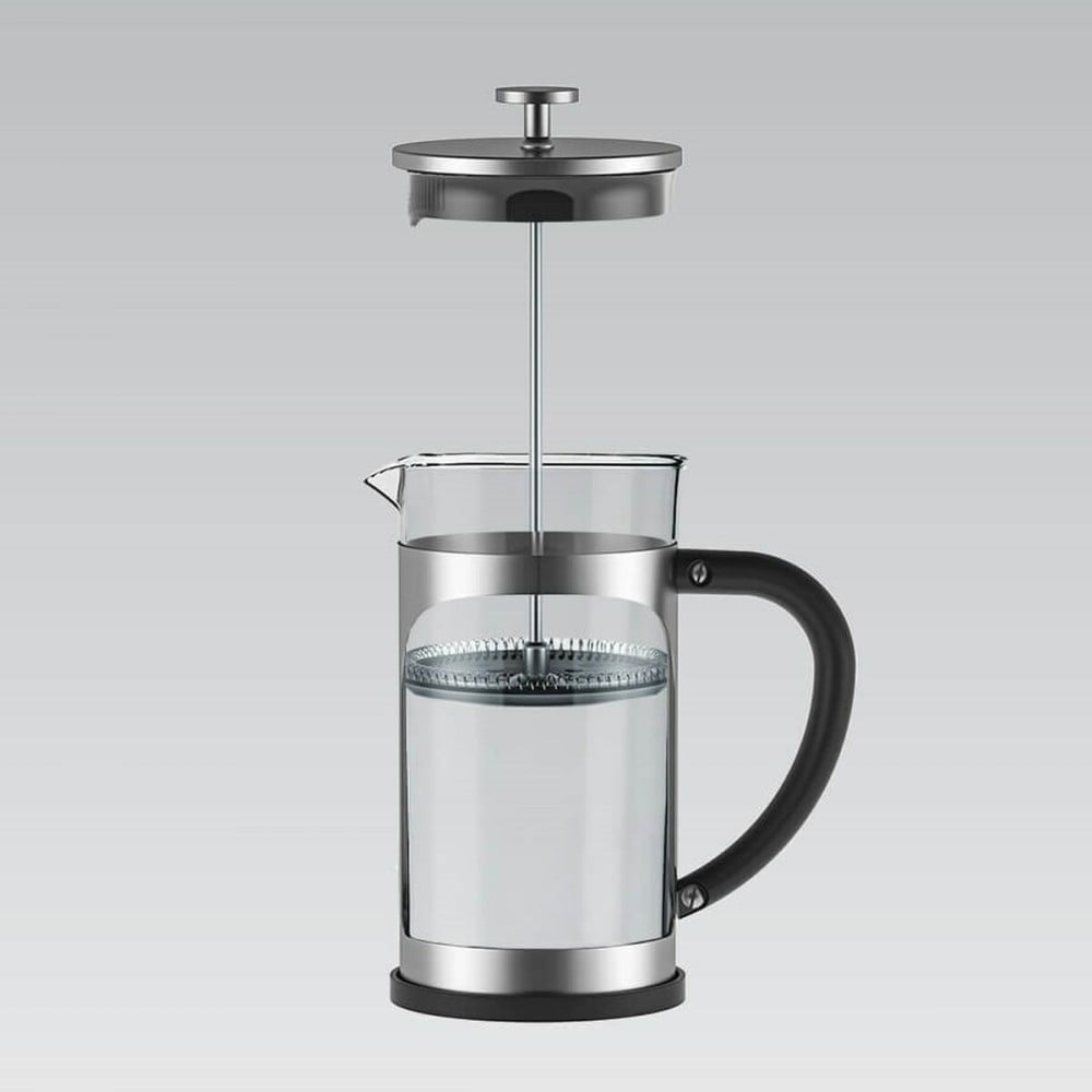 Teekanne Feel Maestro MR-1860-600 Schwarz Stahl Edelstahl Borosilikatglas 600 ml
