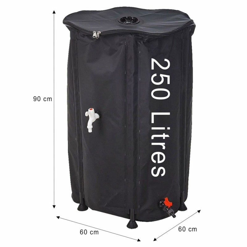 Kit de récupération de pluie Lifetime dw9200210 80 x 100 cm 250 L