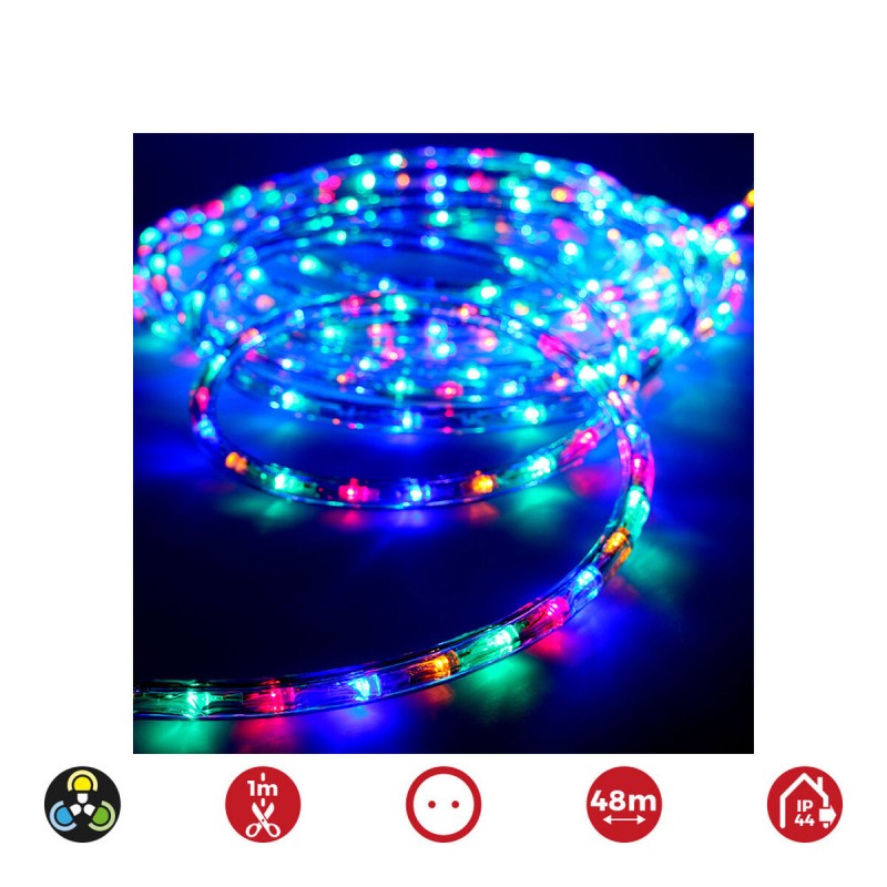 Tube LED EDM 72719 Flexiled Multicouleur 1,4 W x 1 m 48 m