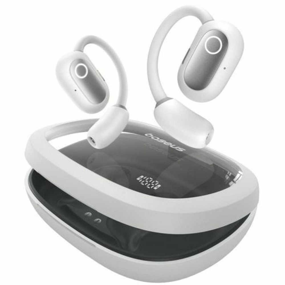Headphones with Microphone Baseus A00073200213-00 White
